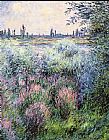 A Spot On The Banks Of The Seine by Claude Monet